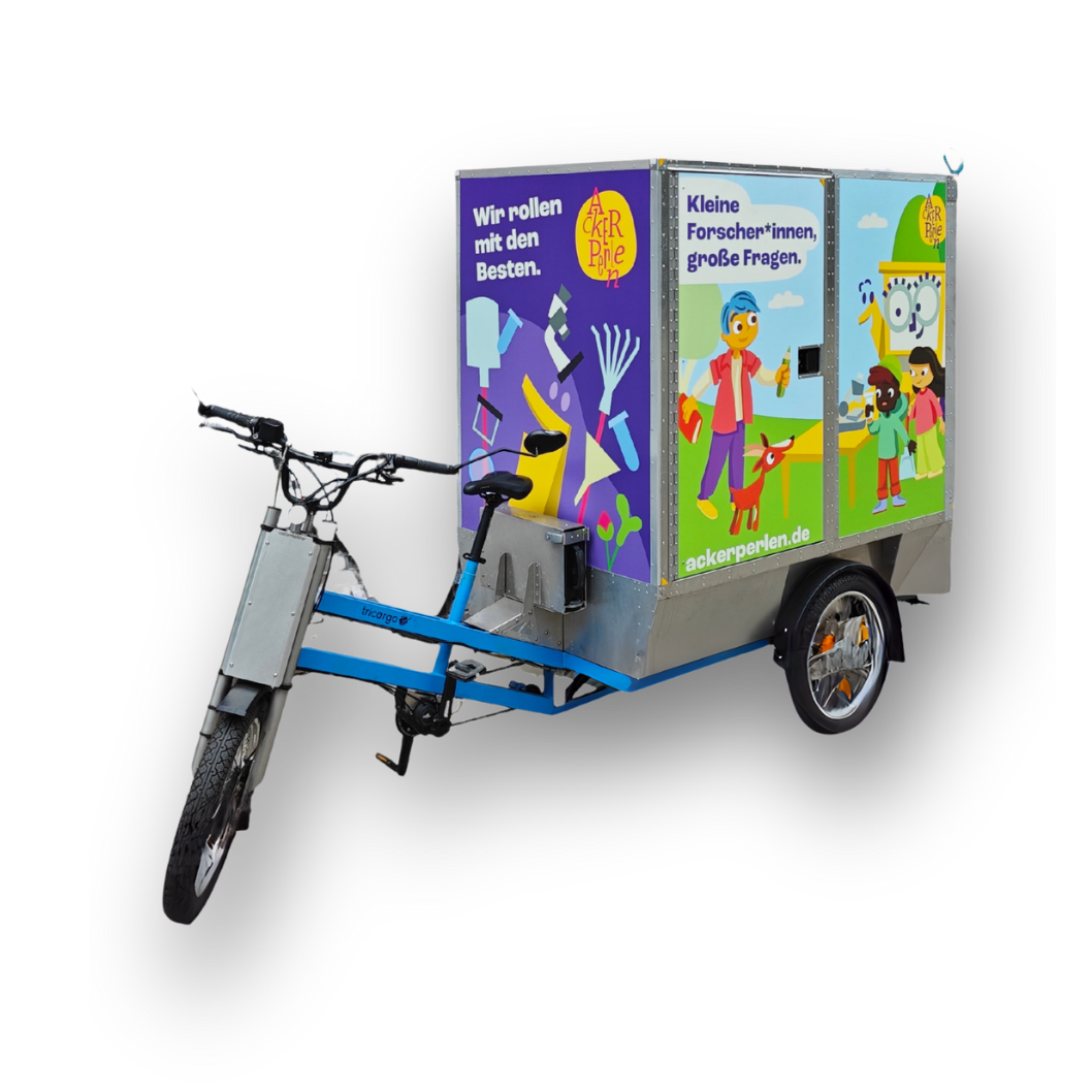 Forschungsbike freigestellt mit schatten